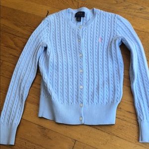 Kids button up Polo sweater